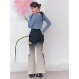 サイドレースアップカットアウトデニムパンツ | EATME | 詳細画像10 