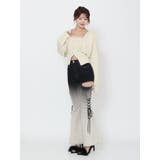 サイドレースアップカットアウトデニムパンツ | EATME | 詳細画像3 