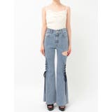 サイドレースアップカットアウトデニムパンツ | EATME | 詳細画像47 