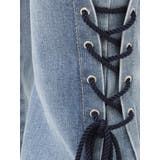 サイドレースアップカットアウトデニムパンツ | EATME | 詳細画像49 