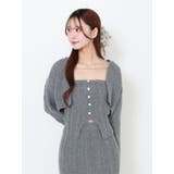 【SETUP】フロントボタンニットベアTOP | EATME | 詳細画像15 