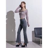 バイカラーキャミニットアンサンブル | EATME | 詳細画像5 