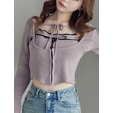 ベージュ | バイカラーキャミニットアンサンブル | EATME