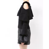 フェイクファーストラップオフショルダーリブニット | EATME | 詳細画像21 