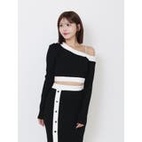 【SETUP】バイカラーワンショルTOP | EATME | 詳細画像3