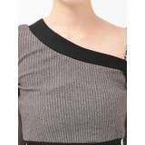 【SETUP】バイカラーワンショルTOP | EATME | 詳細画像49