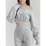 グレー | 【SETUP】ダンボールワンショルTOP | EATME