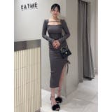 カットアウトリボンデザインワンピース | EATME | 詳細画像23