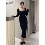 カットアウトリボンデザインワンピース | EATME | 詳細画像28