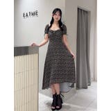 【日比谷花壇コラボ】フラワープリントマキシワンピース | EATME | 詳細画像48