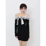 【marie claire×EATME】リボンデザインニットワンピース | EATME | 詳細画像11 