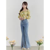 スクエアネックシャーリングブラウス | EATME | 詳細画像25