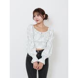 スクエアネックシャーリングブラウス | EATME | 詳細画像9