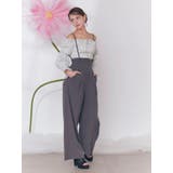 タックワイドサロペットパンツ | EATME | 詳細画像13 