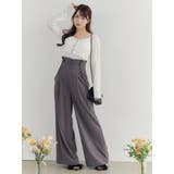 タックワイドサロペットパンツ | EATME | 詳細画像6 