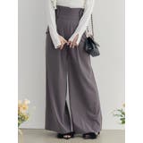 グレー | タックワイドサロペットパンツ | EATME