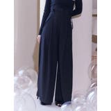 ブラック | タックワイドサロペットパンツ | EATME