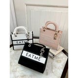 E/MチャームバイカラーミニショルダーBAG | EATME | 詳細画像7