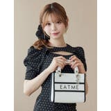 オフホワイト | E/MチャームバイカラーミニショルダーBAG | EATME