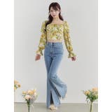 フロントビジュースリットデニムパンツ | EATME | 詳細画像17 