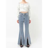 フロントビジュースリットデニムパンツ | EATME | 詳細画像41 