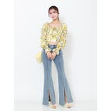 フロントビジュースリットデニムパンツ | EATME | 詳細画像8 