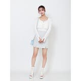 チュールドッキングキャミリブTOPセット | EATME | 詳細画像14