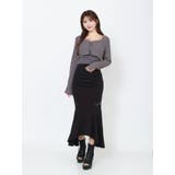 チュールドッキングキャミリブTOPセット | EATME | 詳細画像46