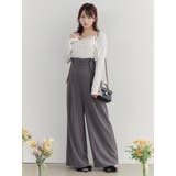 チュールドッキングキャミリブTOPセット | EATME | 詳細画像6