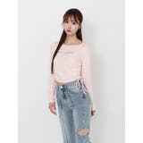 【marie claire×EATME】キラキラストーンロゴTシャツ | EATME | 詳細画像10