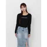 【marie claire×EATME】キラキラストーンロゴTシャツ | EATME | 詳細画像16