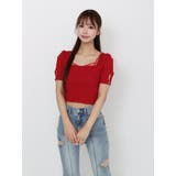 ベルテッドリボンコンパクトTOP | EATME | 詳細画像11 