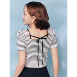 ベルテッドリボンコンパクトTOP | EATME | 詳細画像6 
