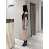 BACKオープンチェックカットアウトワンピース | EATME | 詳細画像50