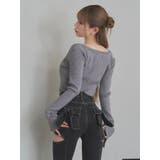 BACKリボンカットアウトデニムパンツ | EATME | 詳細画像35