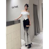 サイドレースアップカットアウトデニムパンツ | EATME | 詳細画像40 