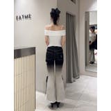 サイドレースアップカットアウトデニムパンツ | EATME | 詳細画像42 