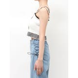 バイカラーフリルキャミニットTOP | EATME | 詳細画像43