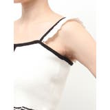 バイカラーフリルキャミニットTOP | EATME | 詳細画像46