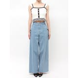 バイカラーフリルキャミニットTOP | EATME | 詳細画像49