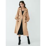 ベージュ | ボリュームスリーブトレンチコート | EVRIS