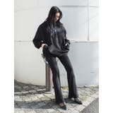 リブフレアレギンスパンツ | EVRIS | 詳細画像7