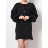 ブラック | MULTI WAY ニットワンピース | EVRIS