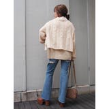 ケーブルベストレイヤードニットトップス | EVRIS | 詳細画像20 