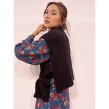 ケーブルベストレイヤードニットトップス | EVRIS | 詳細画像23 