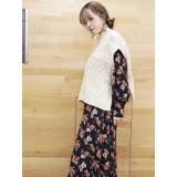 ケーブルベストレイヤードニットトップス | EVRIS | 詳細画像34 