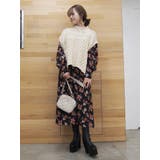 ケーブルベストレイヤードニットトップス | EVRIS | 詳細画像40 