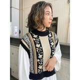 ジャガードシャツレイヤードニットトップス | EVRIS | 詳細画像10