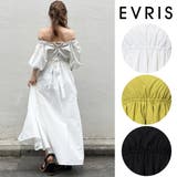 バックリボンロングワンピース | EVRIS | 詳細画像1 