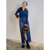 スリットロングデニムスカート | EVRIS | 詳細画像11